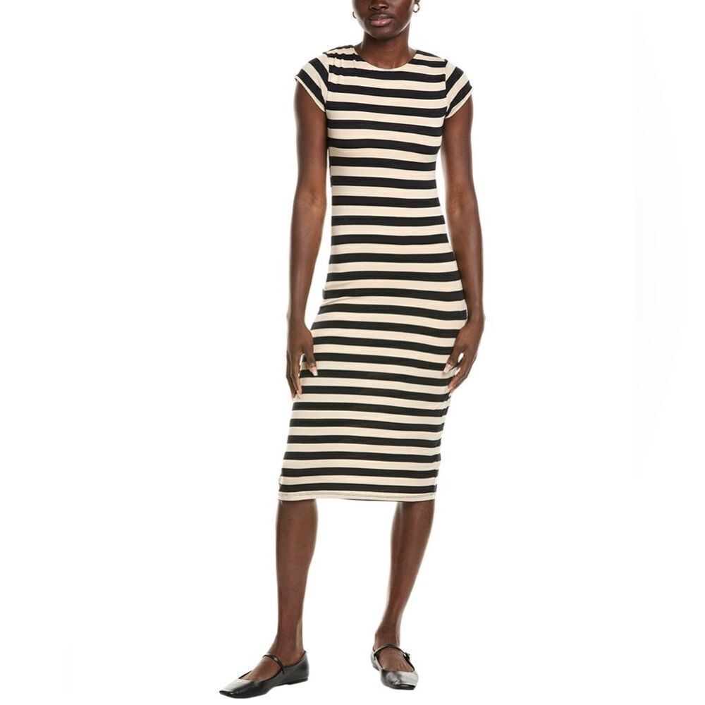 Rachel Parcell T-Shirt Dress Jersey Soft Knit Midi Length Tube Bodycon XS